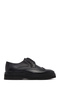 Men's Black Lace-Up Leather Casual Shoes 25Wfd602914