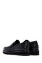 Men's Black Genuine Leather Casual Loafer, Winter Shoes 25Wfd7049Ft - 5