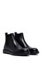 Men's Black Leather Chelsea Boots 25Wfd632718 - 2