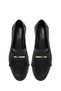 Women's Black Buckle Genuine Leather Loafer, Winter Shoes 25Afd380418 - 7