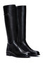 Women's Black Zippered Casual Boots 25Wfe250618 - 2