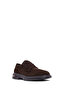Men's Brown Lace-Up Thick Soled Suede Leather Casual Shoes 25Wfd632510 - 6