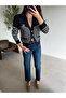 Dark Blue Raw Hem Anna Bf Jean - 2
