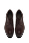 Men's Brown Laced Leather Classic Shoes 25Sfd 602018 - 7