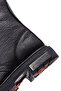 Women's Black Colmar Zippered Leather Boots 025g100328 - 7