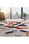 Plastic Ballpoint Pen 100Pcs Press-On Ballpoint Pen School Business Office Ball Pen - 2