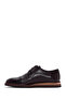 Men's Brown Laced Leather Casual Shoes 25Sfd 704118 - 2