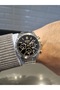 Black Dial with Calendar Steel Bracelet 10 Atm Waterproof Men Wristwatch - 4