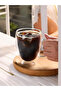 2 Pieces Double Walled Heat Resistant Tea Coffee Cup with Borosilicate Handle - 2