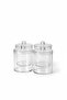 4-Piece Bathroom and Makeup Organizer Set - Cotton Swab Holder, Ear Pick and Dental Floss Organizer - 4