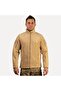 Full Zipper Tactical Fleece Jacket 2011 Beige 5 Pockets Outdoor Fleece