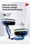 HD 1K2 Travel Hair Dryer 800-1000W Foldable Cool Shot Speed Hang Loop Filter Ergo 2Y - 6