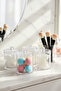 4-Piece Bathroom and Makeup Organizer Set - Cotton Swab Holder, Ear Pick and Dental Floss Organizer - 3