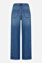 Blue 100% Cotton Relaxed Fit Trousers with Pocket Detail - 5