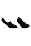 Tokyo Unisex 80% Cotton Ballet Flats Socks 3-Pack Black - 2