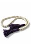Purple Tasseled Decorative Wooden Bead Prayer Beads/Wall Ornament/Gift Prayer Beads
