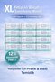 Patient Body Cleaning Wet Wipes Towel 50 Sheets XL 12 Piece Set (Nodekam Women's Perfume with Gift) - 3