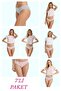 18001-3 Women's 7-Piece Pinks Bikini Panties Pack V7 - 2