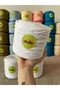 White Combed Cotton Yarn Bag Knitting Yarn - (600-650Gr) 1 Piece - 2