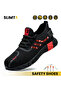 Safety Shoes for Men Women Steel Toe Boots Non-Slip Lightweight Breathable Sneakers
