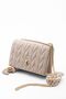 Women's Gold Color Chain Shoulder Bag Delbin Mink - 2