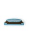 Cardboard Cat Scratching Wide Seat Blue 68X20X25 cm