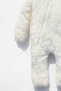 Baby Boy Girl Plush Zippered Long Sleeve Winter Jumpsuit - 3