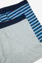 Men's Cotton Line 2-Piece Multicolored Boxers - 4