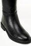25K-7114 5Pr Black Women's Flat Boots - 6