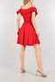 New Season Layered Design Double Breasted Collar Crepe Evening Dress Homecoming Dress 077 - 2