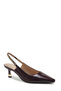 BIANCA 5PR Burgundy Women's Heeled Shoes - 2