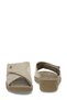 609008.Z5Pr Beige Women's Wedge Heel Slippers - 5