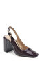 Elea2 5Pr Burgundy Women's Heeled Shoes - 2