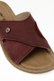 609008.Z5Pr Burgundy Women's Wedge Heel Slippers - 7
