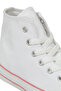 Conkes.F5Fx White Girl's High Sneaker - 7