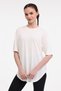 Wl Rosa 11Lyg15 5Fx Ecru Women's Short Sleeve T-Shirt