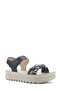 325572 .Z 5Fx Black Women's Thick Sole Sandals - 2