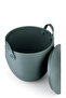 Waterproof Modern Storage Basket with Lid + Tray Set - 5