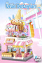 Loz Micro Block Series Ice Cream Shop 400 Pieces Toy Building Set Fflz-8813 - 4