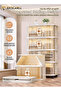 Multifunctional Folding Storage Cabinet,Toy Storage Box, Snacks Locker (60*36*118CM) - 2
