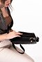 Women's Quilted Daily Stylish Bag Ald.4550 Gray - 2