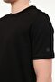 A10193942008010-Mb Ct110 Pm C Nk T- Black Crew Neck Regular Fit Plain Men's T-Shirt - 4