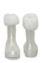 Perla F 4Pr Pearl White Girl's Rain Boots - 5