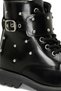 Gloris F 4Pr Black Girl's Biker Boots - 7