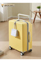 20-Inch Carry On Luggage, Wide Telescopic Handle, Travel Suitcase with USB Charging Port - 2