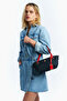 Navy Blue-Light Red Women's Shoulder Bag Us26273 - 3