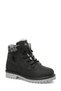 Leow 4Pr Black Girl's Worker Boots - 2