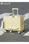 Kids Luggage Ride-On Suitcase, ABS Hard Shell Trolley Case with Cup Holder & Side Hook 22-Inch - 3