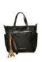 Tex Seri S Kl 5Pr Black Women's Shoulder Bag