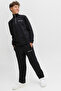 Jpstkane Norrebro Sweat P Black Male Child Sweatpants - 7